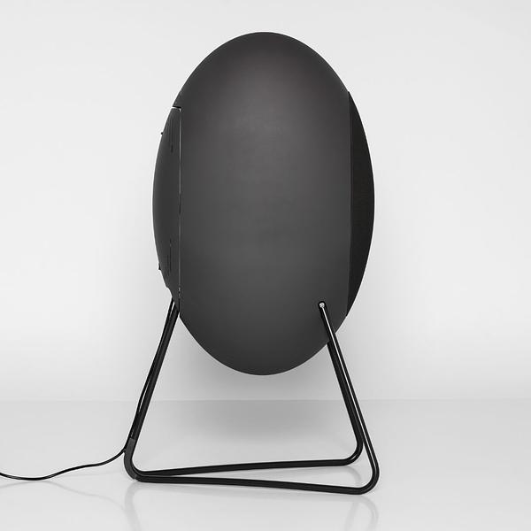 Loutd_musegg. Die preisgekrönte Designikone mit herausragendem Sound jetzt im flexiblen High-End-Abo. Ansicht Seite Modell Grau