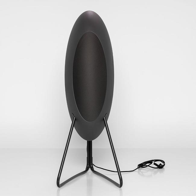 Loutd_musegg. Die preisgekrönte Designikone mit herausragendem Sound jetzt im flexiblen High-End-Abo. Vorderansicht Modell Grau